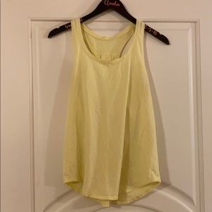 Yellow tank